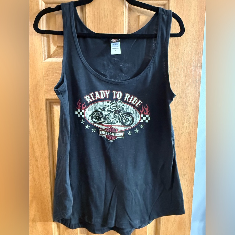 Harley-Davidson Black Tank Top